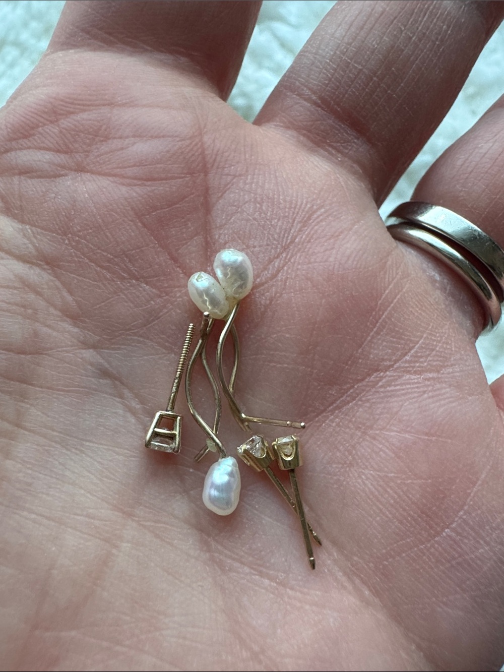 Bundle of 14k Earrings